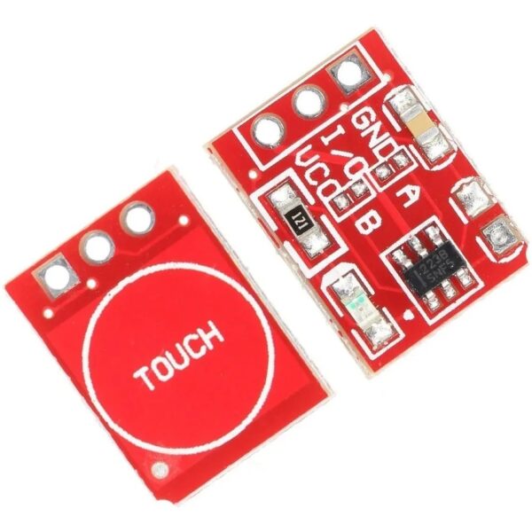 Sensor Boton Táctil 1 Canal Ttp223 Touch Arduino