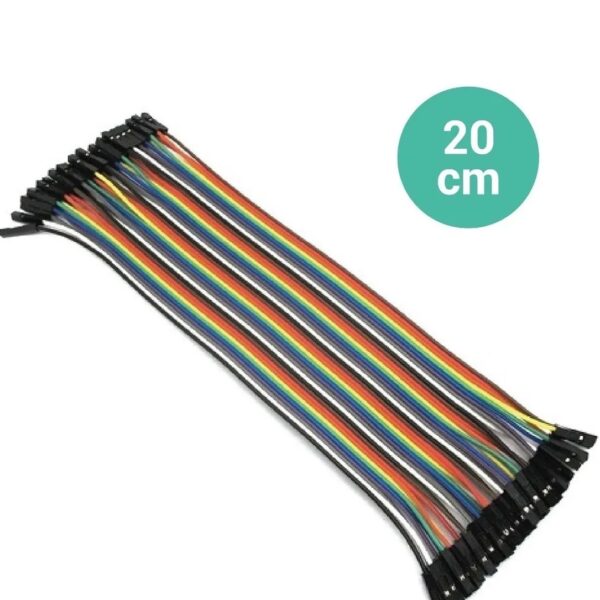 Cables Dupont Hembra-hembra De 20 Cm