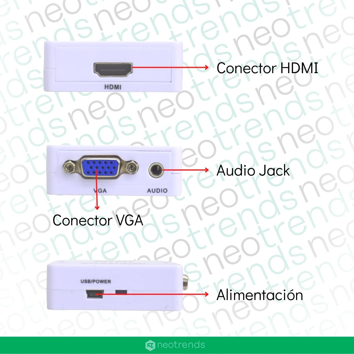 Convertidor de VGA a HDMI en Venta