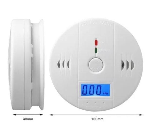 Alarma Detector De Monóxido De Carbono Autónomo Digital